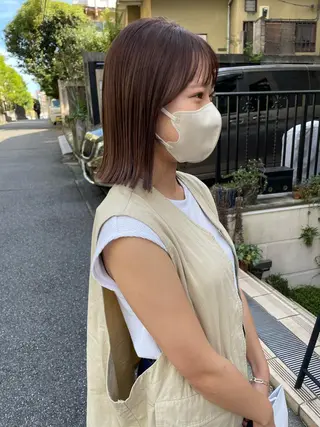 ミディアム カラー まつ毛パーマ🐏 NANAMIのマツエク・マツパデザイン