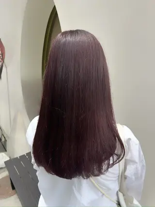 ロング 池袋🫧mio🫧 透明感ワンカラー🫧のヘアスタイル