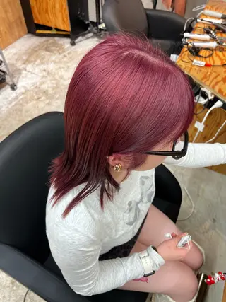 ミディアム 🏅EIGHT難波/ 【店長】タモツのヘアスタイル