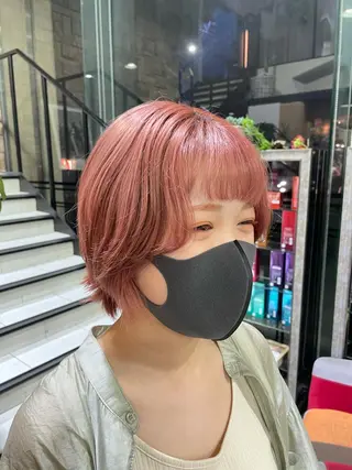 ショート 艶髪カラー🫧 髪質改善🪽萩原のヘアスタイル