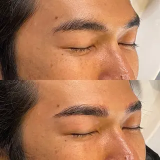 メンズ アイブロウ Libon所属・メンズパラレルブロウ 格好良くします佐藤の眉毛・アイブロウイメージ
