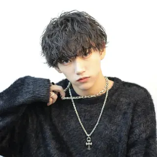 メンズ トレンドメンズパーマ 🔥BLUCK札幌のヘアスタイル