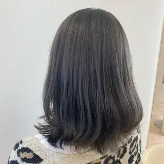 ミディアム カラー 個性派/ブリーチ *ほのかのヘアスタイル