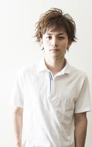 ショート カラー メンズ FRISEUR/山本 美芽のヘアスタイル