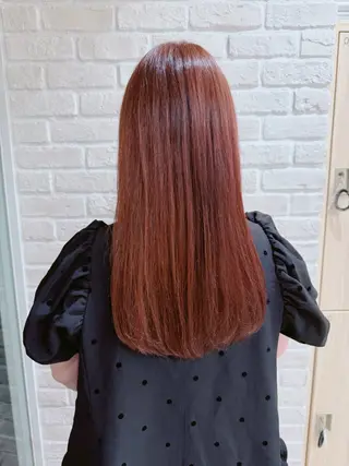 ロング カラー 🦊ᩚ髪質改善カラー 🦊ᩚ木幡のヘアスタイル