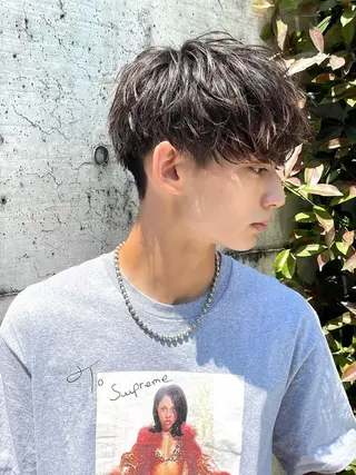 パーマ メンズ 当日予約⭕️ fifth渋谷太田のヘアスタイル