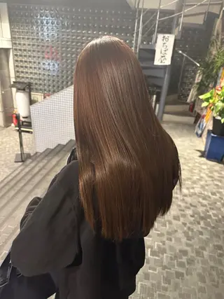 ロング カラー 透明感カラー🩷 Mizuki🤍のヘアスタイル