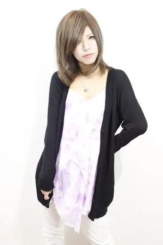 セミロング hairsalon Link所属・hairsalon Linkのヘアスタイル