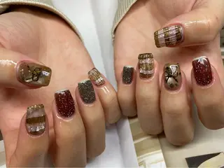 ミディアム écrin所属・kouno megumiのネイルデザイン