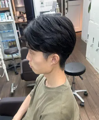 パーマ メンズ メンズパーマ✨ メンズカット聖のヘアスタイル