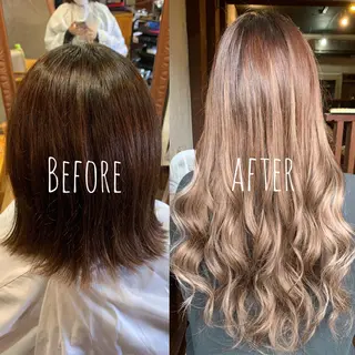 ロング ReHyd BEAUTÉ salon&store 心斎橋店所属・❤️MASAKO❤️ 🌸🩷エクステ🩷のヘアスタイル