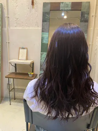 ロング カラー 谷九/天王寺/上本町 /似合わせ/北川響のヘアスタイル