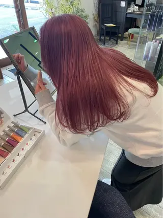 ロング カラー お悩み改善カット 太田皓大のヘアスタイル