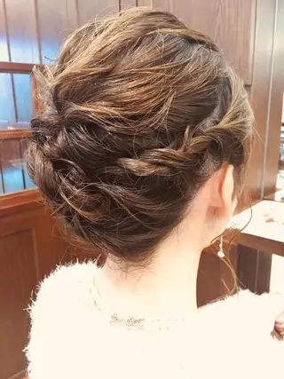 ショート ヘアアレンジ 長谷川 礼子のヘアスタイル