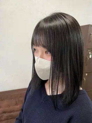 ミディアム カラー LAG HAIR WORKS草薙店所属・中嶋 美月のヘアスタイル