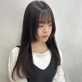 ロング カラー ツヤハイトーン/ レイヤー💫mayuのヘアスタイル