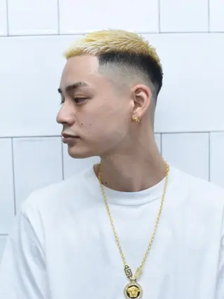 ショート メリケンバーバーショップ所属・宮本 政信のヘアスタイル