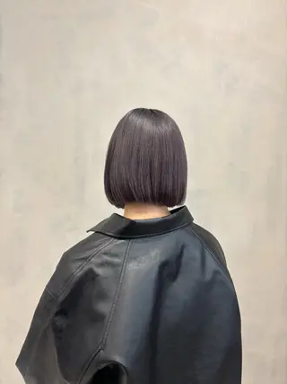 ミディアム ボブ/メンズカット パーマ/ホノカのヘアスタイル