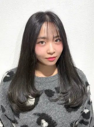 ロング カラー 韓国レイヤー🇰🇷 福澤　和嗣のヘアスタイル