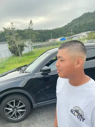 メンズ HIRO GINZA barber shop 横浜店所属・ヒロ銀座　無料 フェード　細内のヘアスタイル