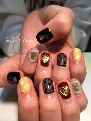 ネイル ＦreeDoＭ   Design所属・W KUMIのネイルデザイン