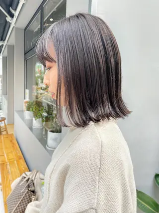 ミディアム カラー HIROKI ” stylistのヘアスタイル