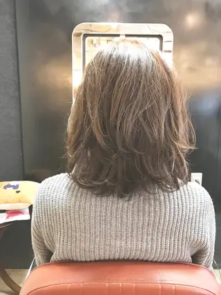 ミディアム 356所属・髪質改善/艶髪/ 木山ゆかりのヘアスタイル
