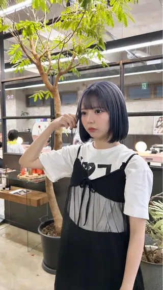 ミディアム カラー 日韓レイヤー🇰🇷 艶カラー/ナカネのヘアスタイル