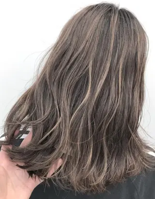 セミロング 💛髪質改善/透明感 カラー🧡reikaのヘアスタイル