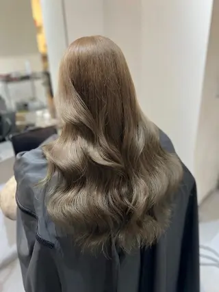 ロング カラー ヘアアレンジ ✨韓国/外国人風✨ 江原巧のヘアスタイル