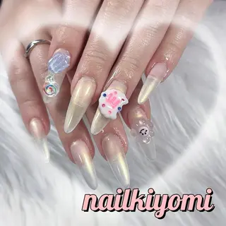 ネイル 🦋Kiyomi. 🦋のネイルデザイン