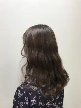 セミロング カラー 【brace小阪店】 店長   村上直也のヘアスタイル