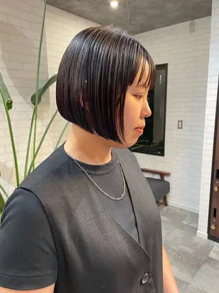 ショート eyesburg W/est所属・ショートボブ 村上のヘアスタイル