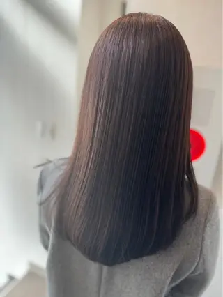 ロング カラー 髪質改善ヘアエステ AInoa RUANA 青山所属・✨️髪質改善 ミヤケのヘアスタイル