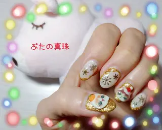 ネイル 林 珠里のネイルデザイン