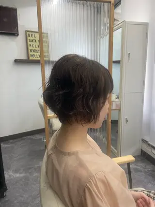 ショート カラー SFIDA みつえのヘアスタイル