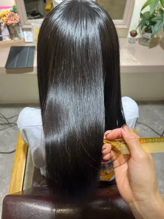 ロング パーマ 堀越 エリのヘアスタイル