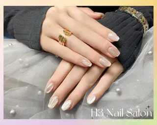 ミディアム H3 ネイル サロンのネイルデザイン