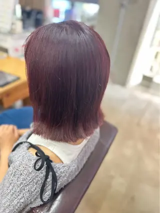 ミディアム 上原 心のヘアスタイル