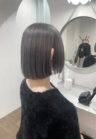 ミディアム 浜田 未音のヘアスタイル