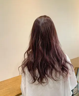 ロング カラー ハイトーン/レイヤー 💜Akaneのヘアスタイル
