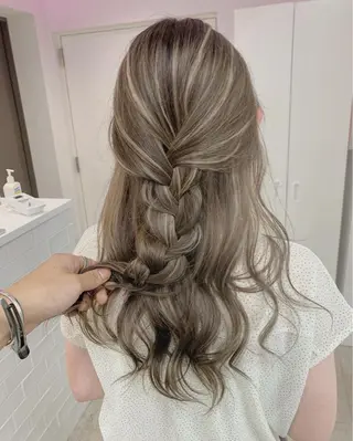 セミロング 韓国風/髪質改善 赤み消し✨junkiのヘアスタイル