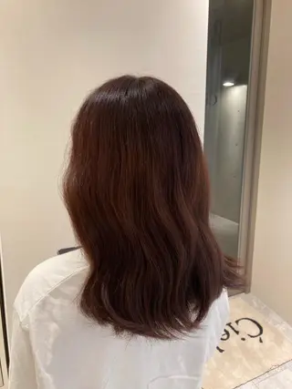 ミディアム Heil所属・透明感カラー 🩷ྀིAYAKAのヘアスタイル