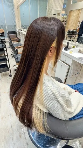 ロング 森本 天翔 (もりもとつばさ)のヘアスタイル