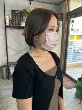 ショート C’LD hair produce /シールドヘア所属・モテ髪/ボブ/ショー ト/アダチフウトのヘアスタイル