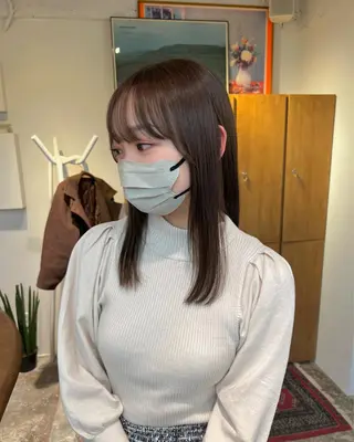 カラー aiko【艶カラー ・ミニモ年内で終了】のヘアスタイル