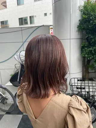 ミディアム カラー 高取 大将のヘアスタイル