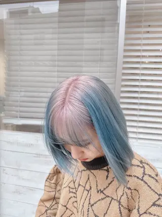 ミディアム カラー ROIS渋谷【ロイス】所属・高橋大樹/グレージュ /ベージュ/美髪のヘアスタイル