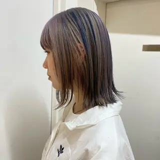 ミディアム nyu +ＺSALON【ニュープラスゼットサロン】所属・木村 夢のヘアスタイル