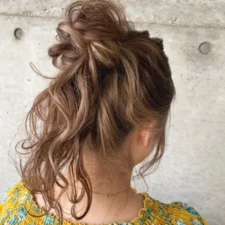 ロング ヘアアレンジ flocci🌙 フロクシのヘアスタイル